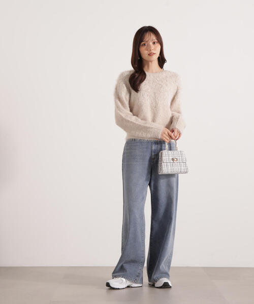 PROPORTION BODY DRESSING(プロポーションボディドレッシング)の「バギーDENIM / 1215230807(デニムパンツ・レディース・ブルー/ブルー系その他・MEDIUM/P/S/SMALL)」の19枚目の写真