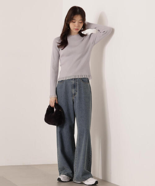 PROPORTION BODY DRESSING(プロポーションボディドレッシング)の「バギーDENIM / 1215230807(デニムパンツ・レディース・ブルー/ブルー系その他・MEDIUM/P/S/SMALL)」の22枚目の写真