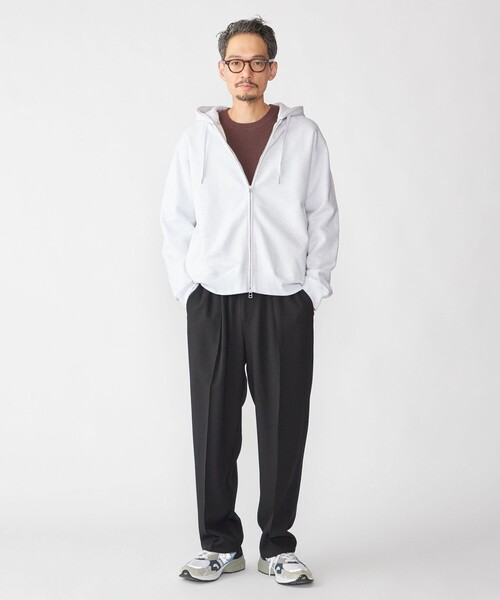 セール】SHIPS: コットン ウール ジップ パーカー（パーカー）｜SHIPS