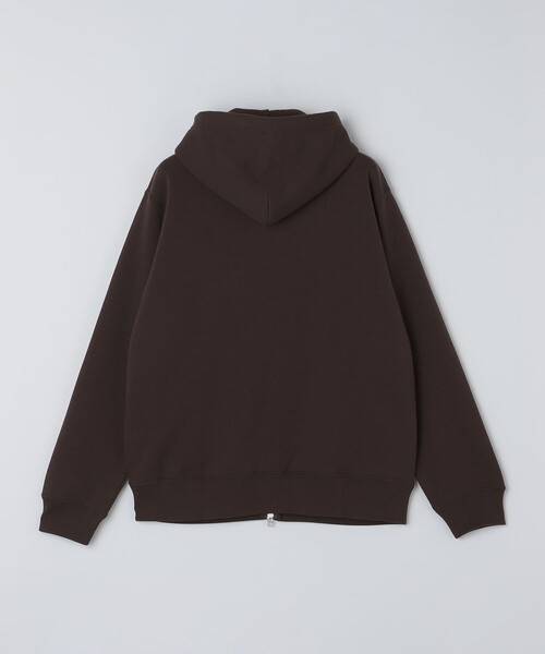 SHIPS（シップス）の「SHIPS: コットン ウール ジップ パーカー（パーカー・メンズ・ライトグレー/ブラウン/ネイビー・SMALL/MEDIUM/LARGE/X-LARGE）」の4枚目の写真