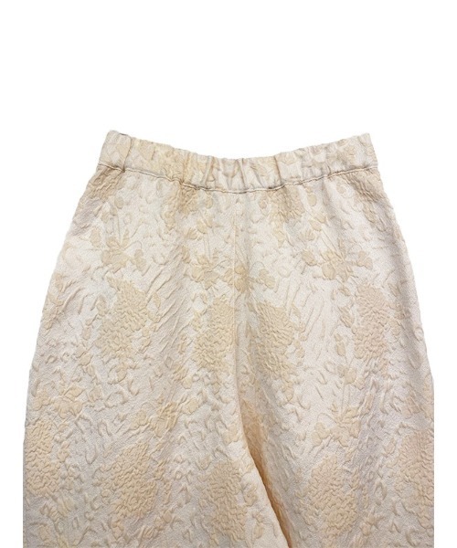 HONEY MI HONEY（ハニーミーハニー）の「side ribbon jacquard pants（その他パンツ・レディース・ベージュ/ブラック/オフホワイト・FREE）」の14枚目の写真