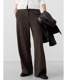 その他パンツ（ブラウン/茶色系・チェック柄）ファッション通販