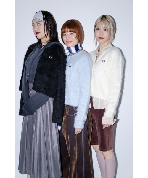 FRED PERRY / フレッドペリー別注Fluffy ニットカーディガン FRED PERRY（フレッドペリー）の「【FRED PERRY / フレッドペリー