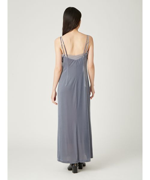 セール】シアーベロアカーデ&キャミワンピース（ワンピース）｜FRAY