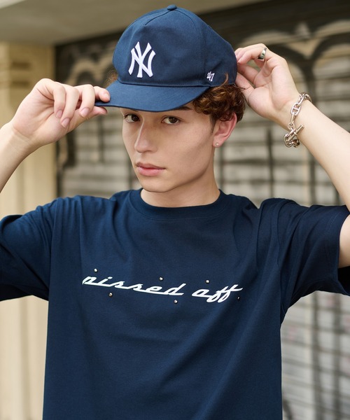 kutir（クティール）の「ASSORTED STUDS DESIGN TEE／アソートスタッズデザインTEE（Tシャツ/カットソー・メンズ・ブラック/ホワイト系/ネイビー系/ホワイト/ブラック系/ネイビー・MEDIUM/LARGE）」の6枚目の写真