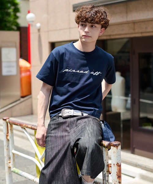 kutir（クティール）の「ASSORTED STUDS DESIGN TEE／アソートスタッズデザインTEE（Tシャツ/カットソー・メンズ・ブラック/ホワイト系/ネイビー系/ホワイト/ブラック系/ネイビー・MEDIUM/LARGE）」の18枚目の写真