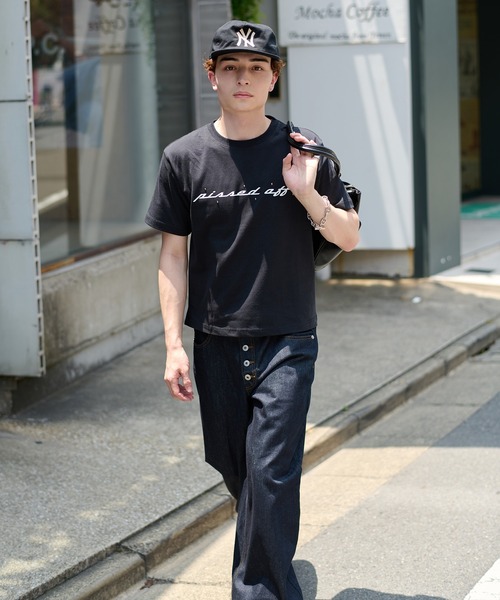 kutir（クティール）の「ASSORTED STUDS DESIGN TEE／アソートスタッズデザインTEE（Tシャツ/カットソー・メンズ・ブラック/ホワイト系/ネイビー系/ホワイト/ブラック系/ネイビー・MEDIUM/LARGE）」の14枚目の写真