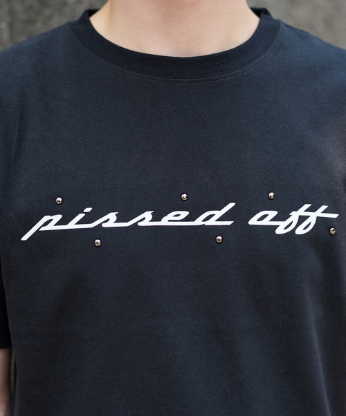 kutir（クティール）の「ASSORTED STUDS DESIGN TEE／アソートスタッズデザインTEE（Tシャツ/カットソー・メンズ・ブラック/ホワイト系/ネイビー系/ホワイト/ブラック系/ネイビー・MEDIUM/LARGE）」の15枚目の写真