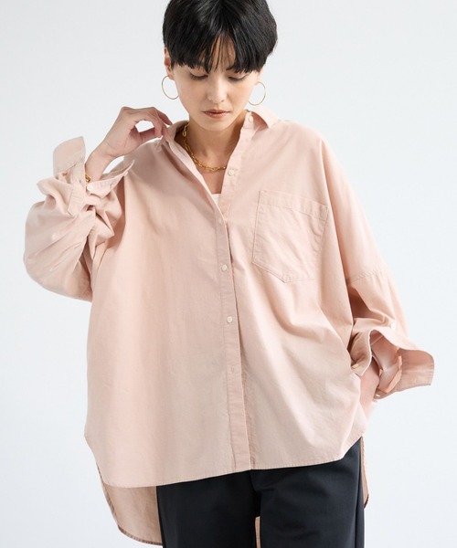 セール】BARNYARDSTORM / ワイドシルエットコーデュロイシャツ