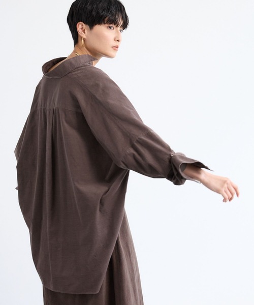 セール】BARNYARDSTORM / ワイドシルエットコーデュロイシャツ