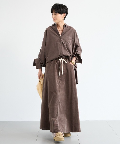 セール】BARNYARDSTORM / ワイドシルエットコーデュロイシャツ