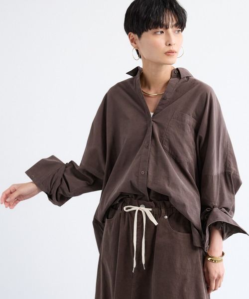 セール】BARNYARDSTORM / ワイドシルエットコーデュロイシャツ