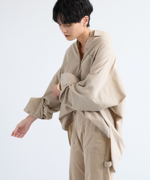 セール】BARNYARDSTORM / ワイドシルエットコーデュロイシャツ