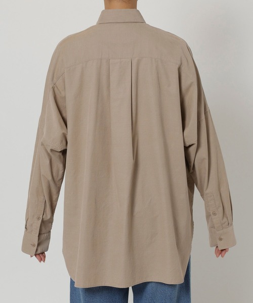 セール】BARNYARDSTORM / ワイドシルエットコーデュロイシャツ