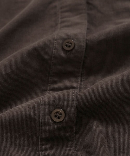 セール】BARNYARDSTORM / ワイドシルエットコーデュロイシャツ