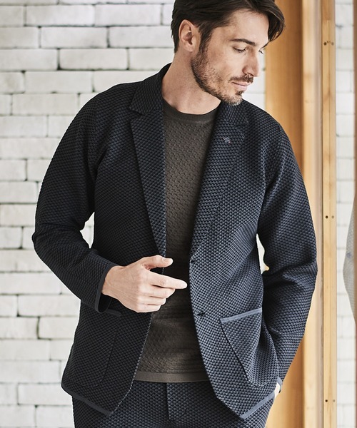 セール】春夏G-ZERO ハニカム サマーニット ジャケット ジ－ステ－ジ