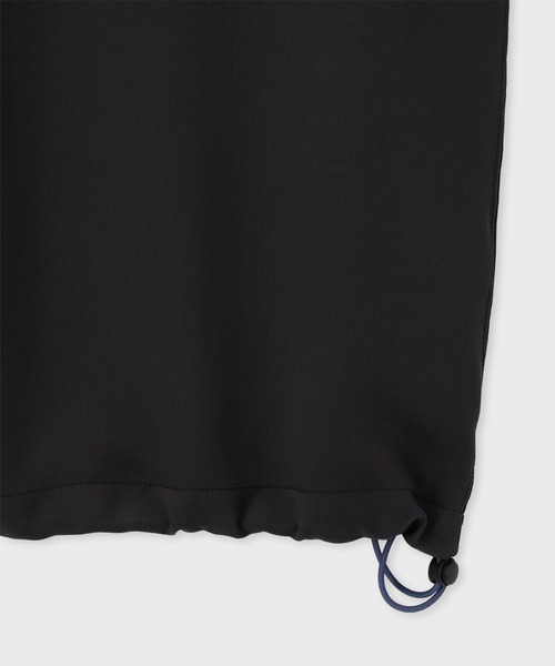 PS Paul Smith(ピーエスポールスミス)の「ライトドライテクスチャー ドローストリング Tシャツ【252750 EXT01】(Tシャツ/カットソー・メンズ・ブラック/パープル/ブルー・MEDIUM/SMALL/LARGE/X-LARGE)」の9枚目の写真