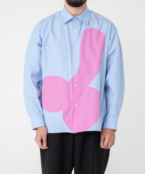 TXA（ティーエックスエー）の「門倉太久斗/22世紀ジェダイ Slash Shirt（シャツ/ブラウス・メンズ・ブラック/ブルー・2/1）」の5枚目の写真