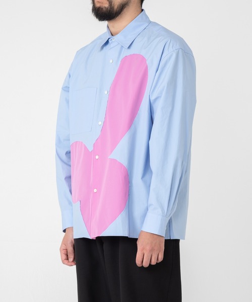 TXA（ティーエックスエー）の「門倉太久斗/22世紀ジェダイ Slash Shirt（シャツ/ブラウス・メンズ・ブラック/ブルー・2/1）」の6枚目の写真