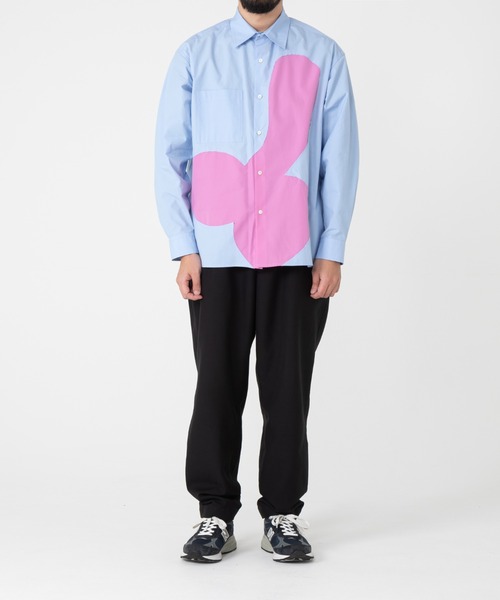 TXA（ティーエックスエー）の「門倉太久斗/22世紀ジェダイ Slash Shirt（シャツ/ブラウス・メンズ・ブラック/ブルー・2/1）」の7枚目の写真