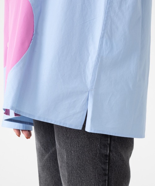 TXA（ティーエックスエー）の「門倉太久斗/22世紀ジェダイ Slash Shirt（シャツ/ブラウス・メンズ・ブラック/ブルー・2/1）」の10枚目の写真