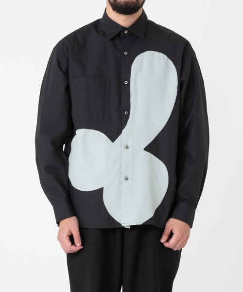 TXA（ティーエックスエー）の「門倉太久斗/22世紀ジェダイ Slash Shirt（シャツ/ブラウス・メンズ・ブラック/ブルー・2/1）」の14枚目の写真