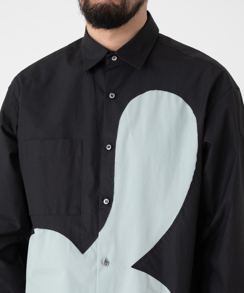 TXA（ティーエックスエー）の「門倉太久斗/22世紀ジェダイ Slash Shirt（シャツ/ブラウス・メンズ・ブラック/ブルー・2/1）」の18枚目の写真