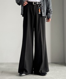 Classical Origin(クラシカルオリジン)の【Classical Origin】「美しい落ち感。」 ワンタックセンタープレスフレアスラックス/One-tuck center-pressed flared slacks(スラックス)