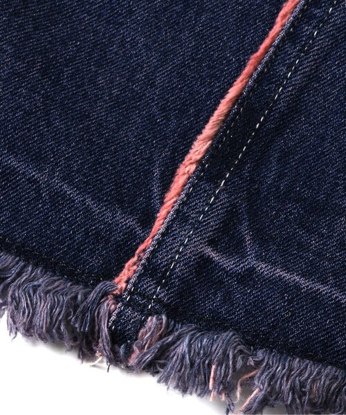 BREEZE(ブリーズ)の「デニムジャンスカ(ジャンパースカート・キッズ・ブルー/サックスブルー/ブラウン・130/80/120/110/100/90)」の15枚目の写真