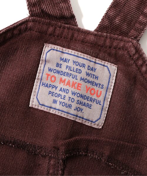 BREEZE(ブリーズ)の「デニムジャンスカ(ジャンパースカート・キッズ・ブルー/サックスブルー/ブラウン・130/80/120/110/100/90)」の19枚目の写真