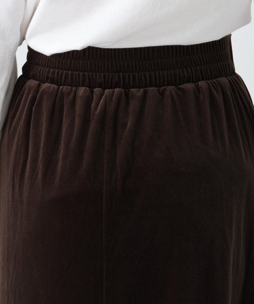 Elura（エルーラ）の「ベロアスカート/582311（スカート・レディース・ダークブラウン/ブラック・FREE）」の8枚目の写真