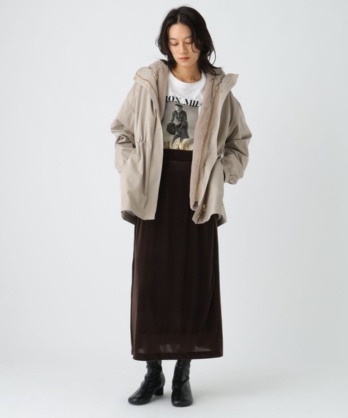 Elura（エルーラ）の「ベロアスカート/582311（スカート・レディース・ダークブラウン/ブラック・FREE）」の21枚目の写真