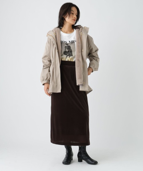 Elura（エルーラ）の「ベロアスカート/582311（スカート・レディース・ダークブラウン/ブラック・FREE）」の22枚目の写真