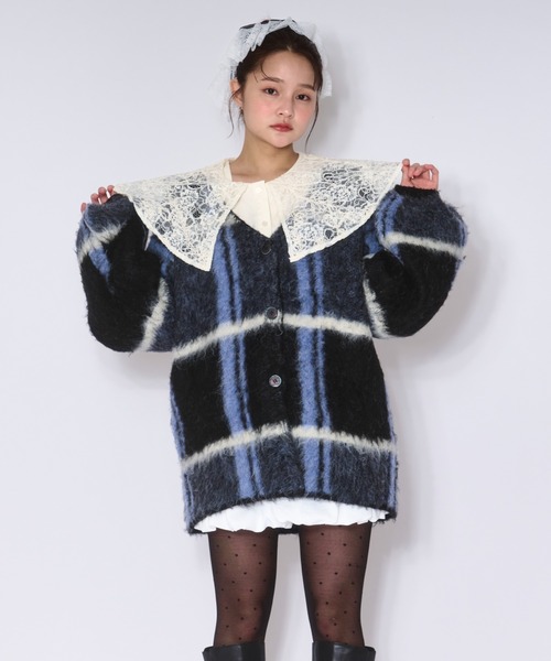 nuance design knit cardigan / ニュアンスデザインニットカーディガン