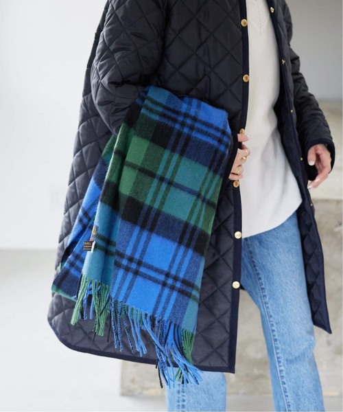 TWEED MILL（ツイードミル）の「《追加》TWEED MILL/ツイードミル ストール（ストール/ショール・レディース・チャコールグレー/ブルー/ライトグレー/ブラウン/グリーン/オートミール/タン・FREE）」の14枚目の写真