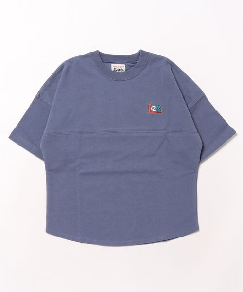 Lee（リー）の「Lee/リー 【110-150cm】キッズ ラウンドヘム半袖Tシャツ（Tシャツ/カットソー・キッズ・ネイビー/グリーン/レッド・110/130/140/150/120）」の6枚目の写真
