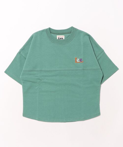 Lee（リー）の「Lee/リー 【110-150cm】キッズ ラウンドヘム半袖Tシャツ（Tシャツ/カットソー・キッズ・ネイビー/グリーン/レッド・110/130/140/150/120）」の5枚目の写真