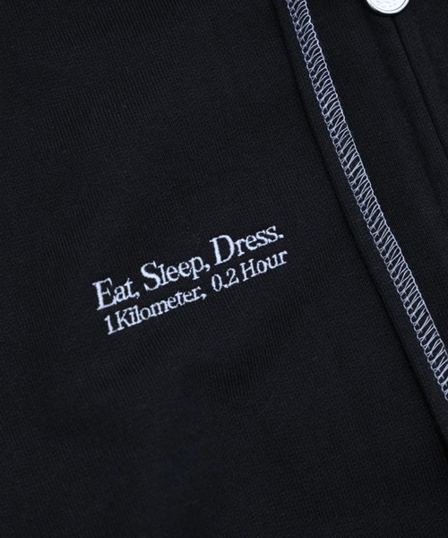 SHINYAKOZUKA（シンヤコヅカ）の「【SHINYAKOZUKA】 ORDINARY OLD STYLE ZIP HOODIE（パーカー・メンズ・グレー/ブラック・MEDIUM/SMALL/X-SMALL）」の4枚目の写真