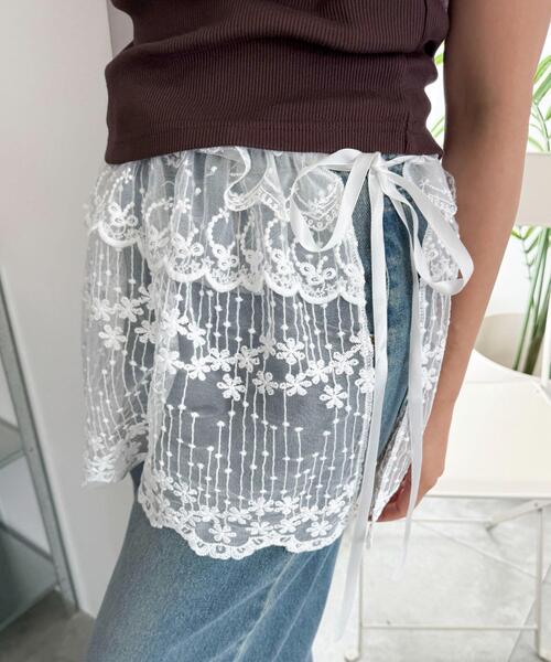 WEGO（ウィゴー）の「WEGO/レースリボンラップスカート（スカート・レディース・その他1・FREE）」の4枚目の写真
