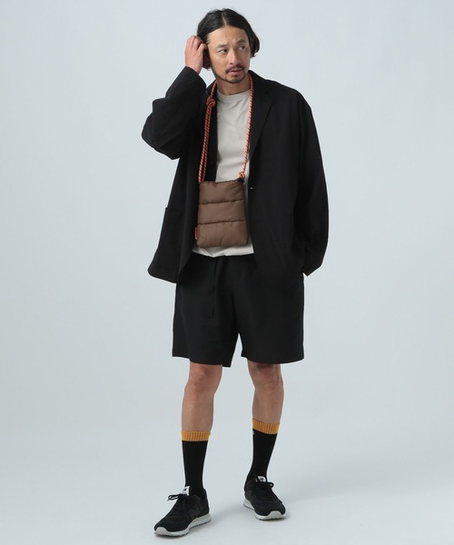 BAYFLOW（ベイフロー）の「ナカワタミニショルダーバッグ（ショルダーバッグ・メンズ・チャコールグレー/パープル/ブラウン・FREE）」の9枚目の写真