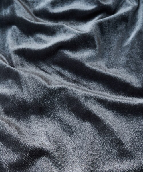 FREAK'S STORE（フリークスストア）の「限定展開　ベロア バレエネック ロング ワンピース（ワンピース・レディース・ブラウン/ブラック/ブルーグレー/グレー・ﾌﾘ-）」の11枚目の写真