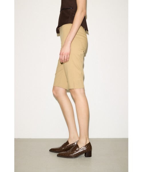 THROW by SLY（スローバイスライ）の「THROW STRETCH CAPRI PT ストレッチ カプリ パンツ（スラックス・レディース・ベージュ/ブラック・1/2）」の10枚目の写真