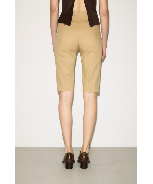 THROW by SLY（スローバイスライ）の「THROW STRETCH CAPRI PT ストレッチ カプリ パンツ（スラックス・レディース・ベージュ/ブラック・1/2）」の11枚目の写真
