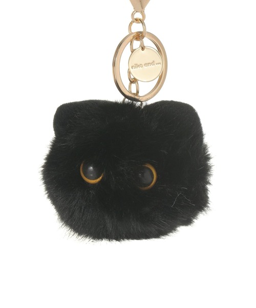 niko and...(ニコアンド)の「キャットフェイスチャーム(チャーム・レディース・ブラウン/ホワイト/ブラック/ライトグレー/グリーン・0)」の10枚目の写真