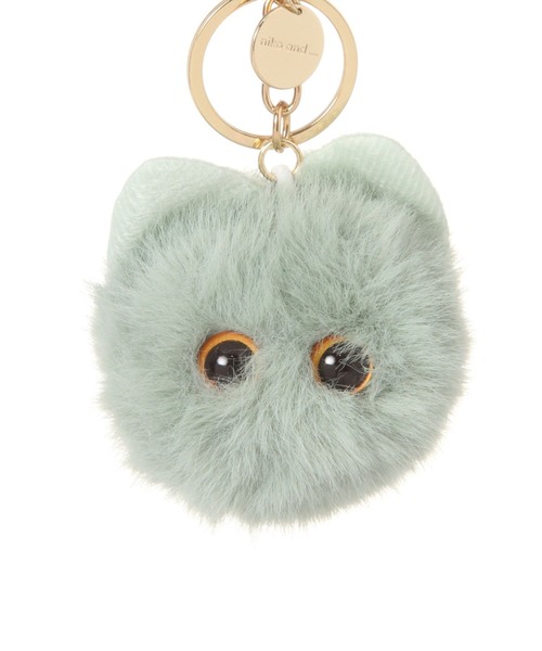 niko and...(ニコアンド)の「キャットフェイスチャーム(チャーム・レディース・ブラウン/ホワイト/ブラック/ライトグレー/グリーン・0)」の13枚目の写真