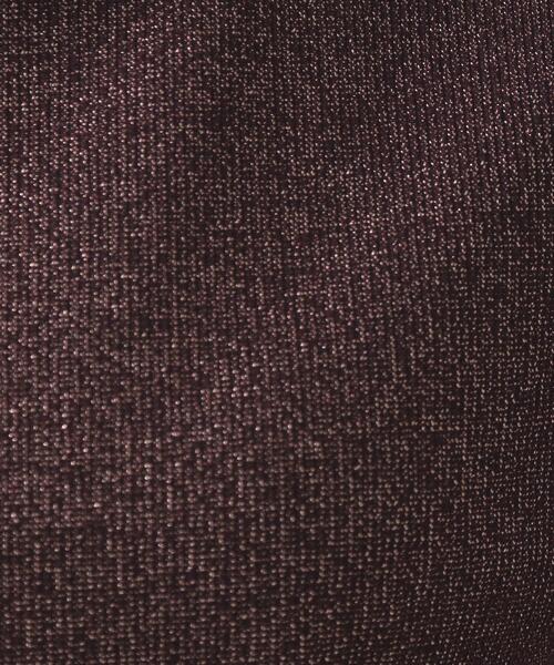 OPAQUE.CLIP(オペークドットクリップ)の「ラメリブカットソー【洗濯機洗い可】(Tシャツ/カットソー・レディース・ブラウン系その他5/グレー系4/ブラック系5・00)」の15枚目の写真