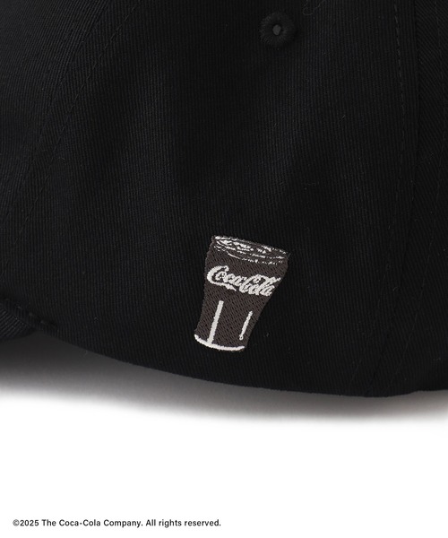 Coca Cola(コカコーラ)の「【Coca-Cola】VIS別注エンブロイダリーキャップ(キャップ・レディース・ワイン/ブラック・FREE)」の13枚目の写真