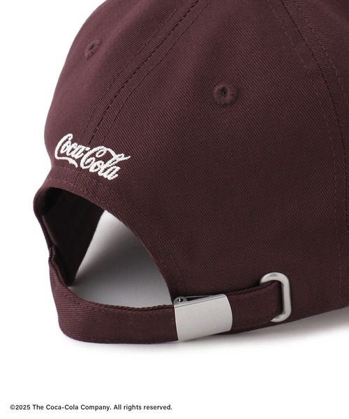 Coca Cola(コカコーラ)の「【Coca-Cola】VIS別注エンブロイダリーキャップ(キャップ・レディース・ワイン/ブラック・FREE)」の19枚目の写真