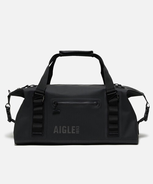 AIGLE（エーグル）の「防水 トラベルドライ ダッフルバッグ 35L（ボストンバッグ・レディース・ブラック/モスグリーン・FREE）」の21枚目の写真