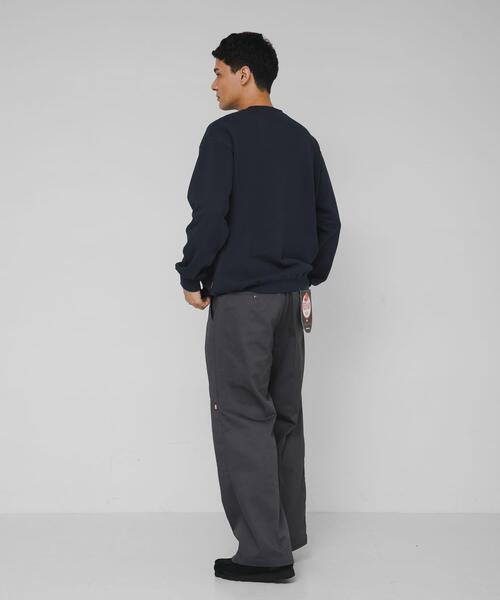 URBAN RESEARCH Sonny Label（アーバンリサーチサニーレーベル）の「ヘビーウェイトコットンベーシックスウェット（スウェット・メンズ・グレー/チャコールグレー/ネイビー/ダークブラウン/ブラック・SMALL/MEDIUM/LARGE/X-LARGE）」の19枚目の写真